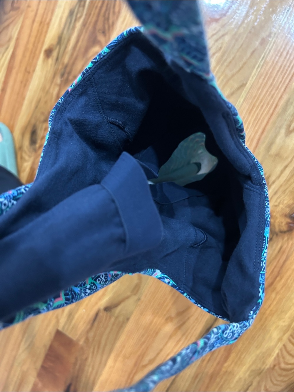Patagonia Blue and Teal Patterned Racerback Tank - Picture 6 of 6